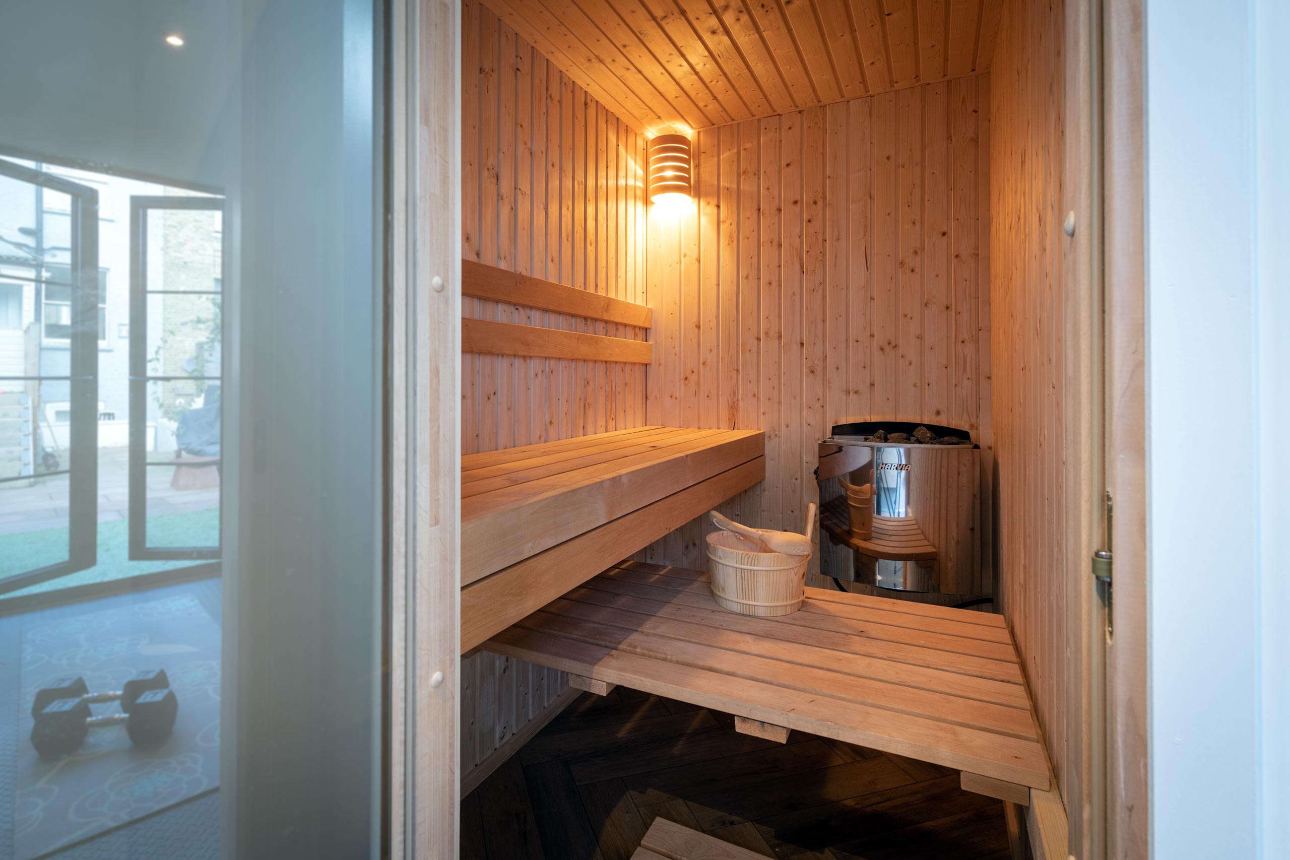 Garden Room Spa Sauna