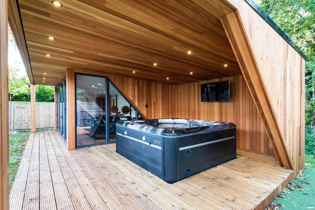 Garden Room Spa Hot Tub
